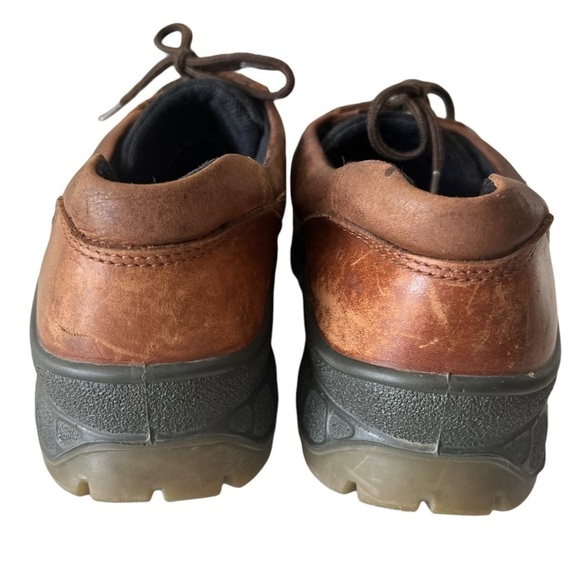 Ecco Track Mens Size US 14 EUR 48 Gore-Tex Leather Shoes High Quality - Picture 6 of 9
